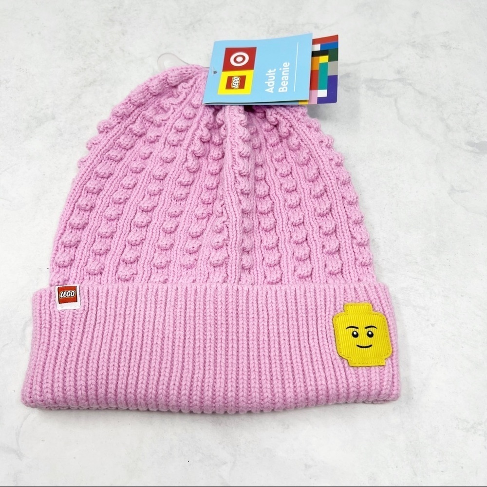 LEGO x TARGET Collection Minifigure Adult Pink Knit Beanie